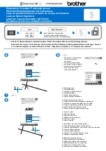 Предварительный просмотр 8 страницы Brother Entrepreneur W PR680W Manual