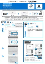 Предварительный просмотр 9 страницы Brother Entrepreneur W PR680W Manual