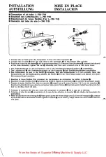 Предварительный просмотр 12 страницы Brother Exedra DB2-B737 Instruction Manual