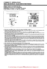 Предварительный просмотр 24 страницы Brother Exedra DB2-B737 Instruction Manual