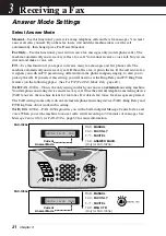 Предварительный просмотр 28 страницы Brother FAX-1020E User Manual