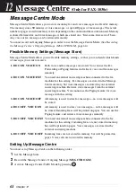 Предварительный просмотр 70 страницы Brother FAX-1020E User Manual