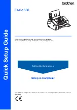 Brother FAX-1560 Quick Setup Manual preview