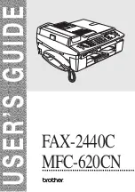 Brother FAX-2440C User Manual preview