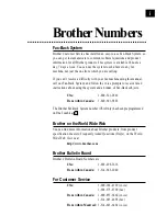 Preview for 3 page of Brother FAX 255 User Manual