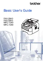 Brother FAX-2950 Basic User'S Manual preview