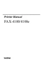 Brother FAX-4100 User Manual preview