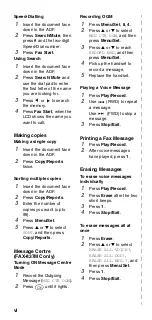 Preview for 8 page of Brother FAX-817 Series User Manual