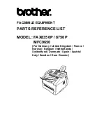 Предварительный просмотр 241 страницы Brother FAX-8350P Service Manual