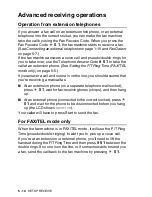 Preview for 58 page of Brother FAX-T92 User Manual