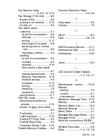 Preview for 161 page of Brother FAX-T92 User Manual