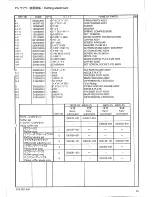 Preview for 43 page of Brother FB-N210 Parts Manual