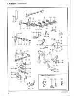 Предварительный просмотр 32 страницы Brother FB-V61A Parts Manual