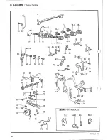 Предварительный просмотр 34 страницы Brother FB-V61A Parts Manual