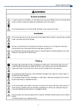 Preview for 4 page of Brother GTX-4 Service Manual