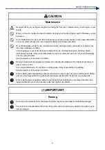 Preview for 6 page of Brother GTX-4 Service Manual