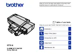 Preview for 464 page of Brother GTX-4 Service Manual