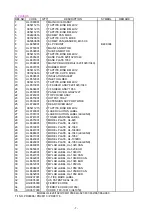 Preview for 10 page of Brother HL-1020 Parts Reference List