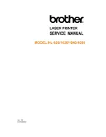 Brother HL-1020 Service Manual предпросмотр