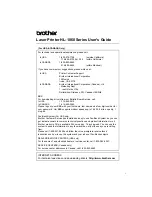 Preview for 132 page of Brother HL-1060 Series Service Manual