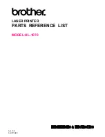 Preview for 107 page of Brother HL-1070 - B/W Laser Printer Service Manual