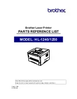 Preview for 193 page of Brother HL-1240 Service Manual