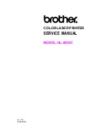 Brother HL-2400C Series Service Manual предпросмотр