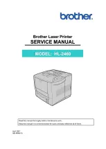 Brother HL-2460 Series Service Manual preview
