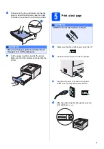 Предварительный просмотр 5 страницы Brother HL-3075CW Quick Setup Manual