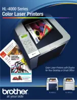 Brother HL-4040CDN - Color Laser Printer Brochure предпросмотр