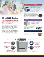 Предварительный просмотр 2 страницы Brother HL-4040CDN - Color Laser Printer Brochure