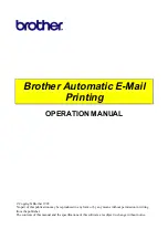 Brother HL-720 Operation Manual предпросмотр