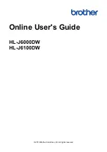 Brother HL-J6000DW Online User'S Manual preview