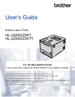 Brother HL-L9200CDW(T) HL-L9300CDW(T) User Manual предпросмотр