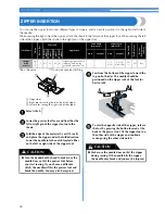 Preview for 46 page of Brother HS-2000 Operation Manual