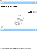 Preview for 3 page of Brother ImageCenter ADS-2000 User Manual