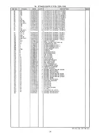 Предварительный просмотр 36 страницы Brother IMPACT DOT MATRIX PIRNTER Parts Reference List