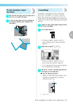 Предварительный просмотр 106 страницы Brother Innov-is 1200 (French) Manuel D'Instructions