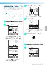Предварительный просмотр 174 страницы Brother Innov-is 1200 (French) Manuel D'Instructions