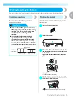 Preview for 27 page of Brother Innov-is 1250D Operation Manual