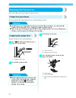 Preview for 46 page of Brother Innov-is 1250D Operation Manual