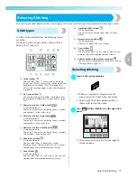 Preview for 79 page of Brother Innov-is 1250D Operation Manual