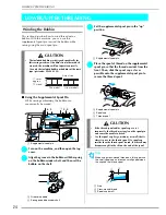 Preview for 25 page of Brother Innov-is 1500D Operation Manual