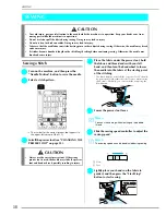 Preview for 39 page of Brother Innov-is 1500D Operation Manual