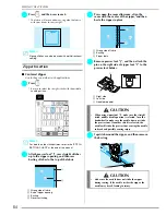 Preview for 85 page of Brother Innov-is 1500D Operation Manual