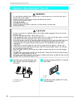 Preview for 17 page of Brother Innov-is 2500D Operation Manual