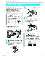 Preview for 25 page of Brother Innov-is 2500D Operation Manual