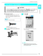 Preview for 36 page of Brother Innov-is 2500D Operation Manual