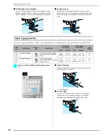 Preview for 63 page of Brother Innov-is 2500D Operation Manual