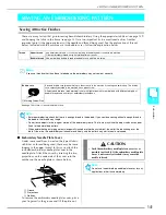 Preview for 142 page of Brother Innov-is 2500D Operation Manual